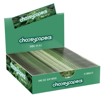 Choosypapers King Size Slim Zigarettenpapier Bud